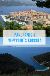 Beautiful panoramic & viewpoints on Korcula Island that you need to see