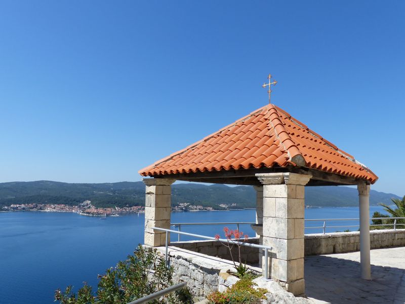 Panoramic & Viewspoints on Korcula Island - Views from Church of our Lady of Angels